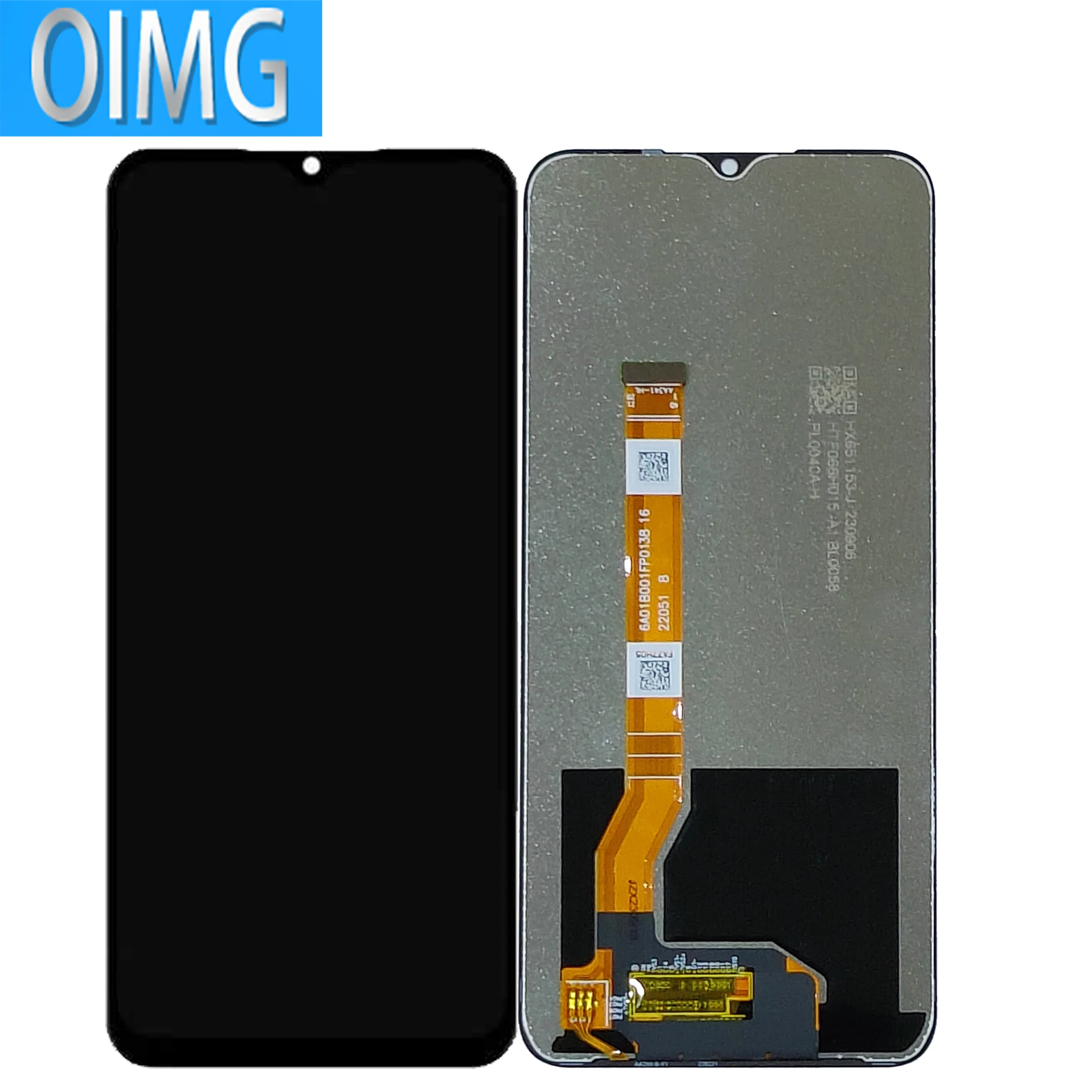 For OPPO A17 A17K LCD Display Original With Frame Touch Screen CPH2477 CPH2471 Panel Replacement Parts