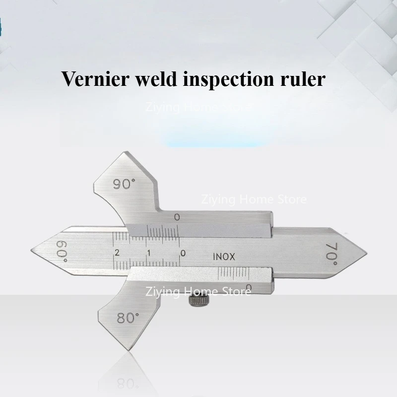 

Applicable To Huagong Fillet Weld Gauge, Welding Gauge, Welding Ruler, Vernier Weld Inspection Ruler