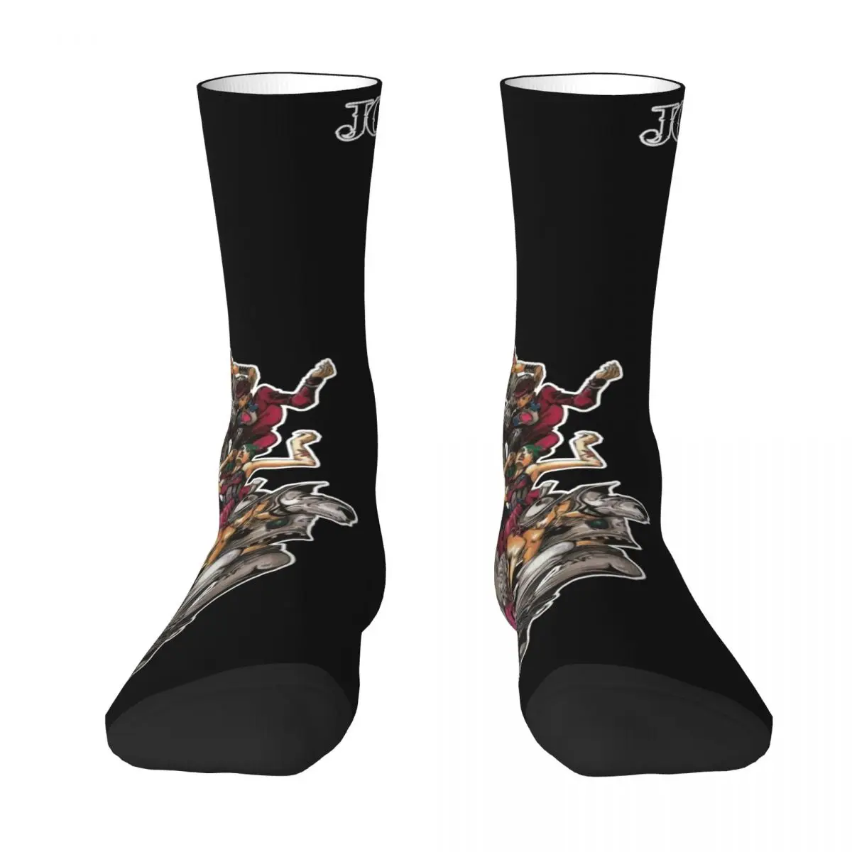 Jojo Bizarre Adventure Men and Women printing Socks,Windproof Applicable throughout the year Dressing Gift