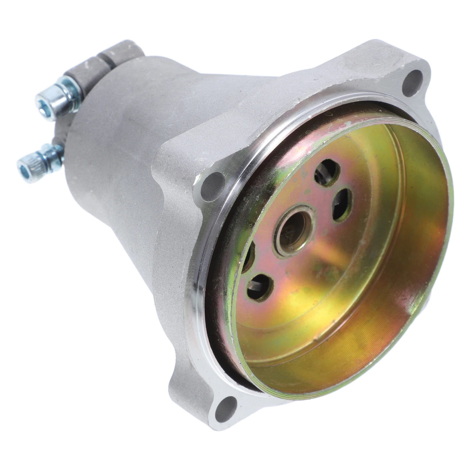 

Grass Trimmer Connection Plate Durable Replacement for Lawn Mower Connector Side Mount Backpack Trimmer Connector Metal Fittings