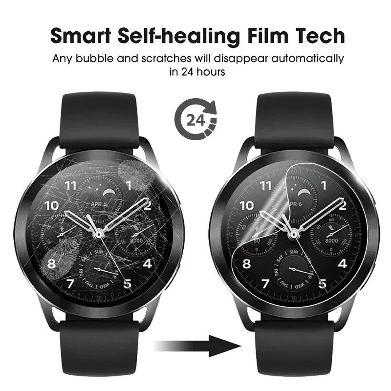 Pellicola salvaschermo compatibile per Xiaomi Watch S3 S2 S1 Pro Active Mi Watch Color 2 Xiaomi Watch 2 Pro Film Foil Hydrogel