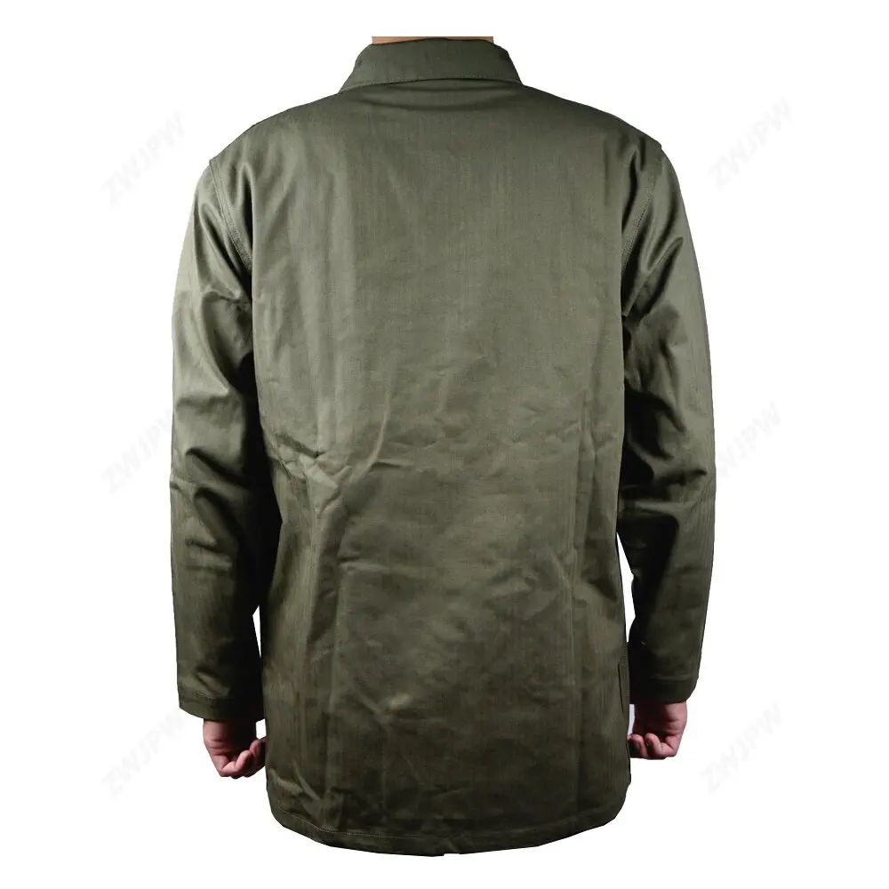 WWII US USMC UNIFORM GREEN HBT JACKET SHIRT TROUSERS OUTDOOR COAT US/501104