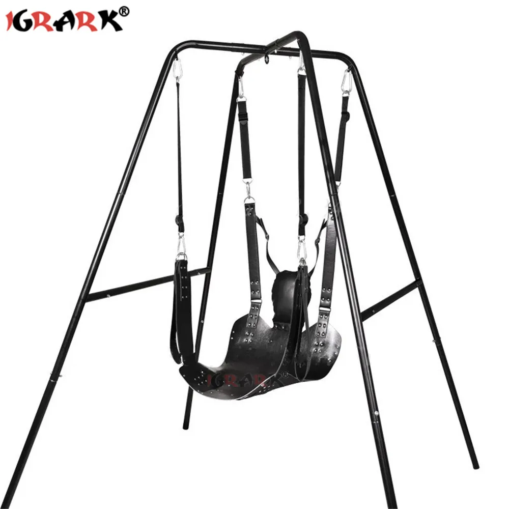 

Sex Toys for Couples Two Erotic Product Sex Swing BDSM Bondage Sling Leather Bed Hammock Pillow Love Positions Adult Games Chair