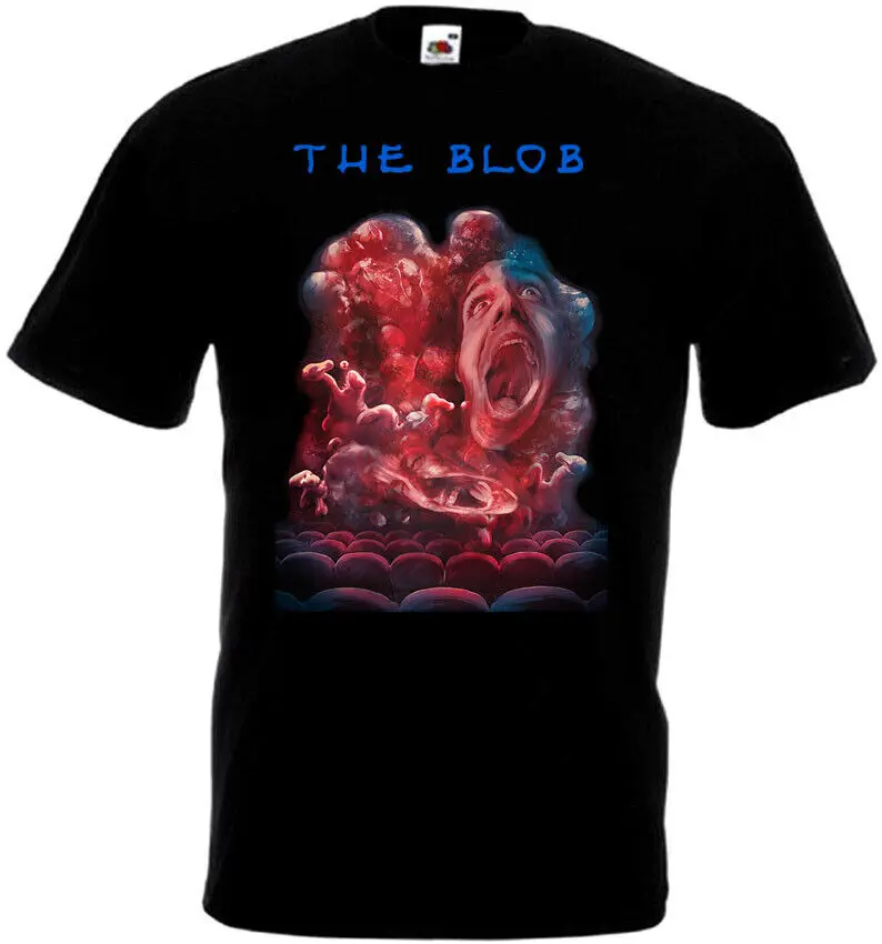 

The Blob v8 T-shirt black horror movie all sizes S-5XL