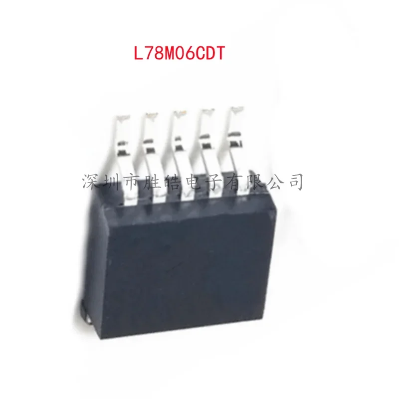 (10PCS)  NEW  L78M06CDT  L78M06   CDT   Three-Terminal Regulator  SOT-252  TO-252  Integrated Circuit