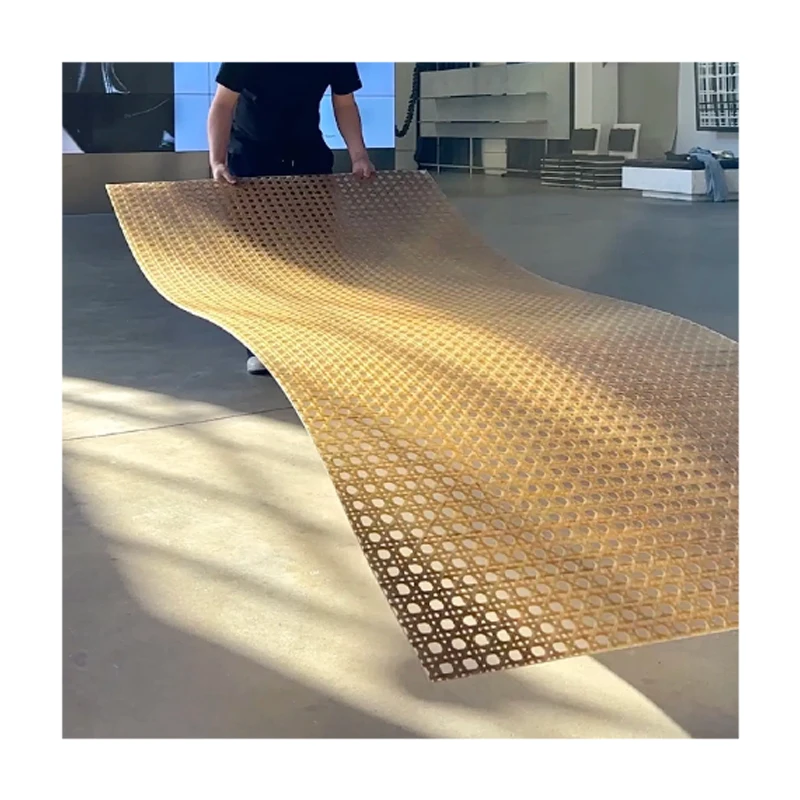 Bamboo Woven Resin Board Bamboo Shadow Translucent Icicle Board Decorative Screen Partition Acrylic Panels