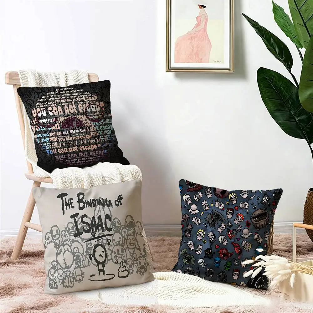 Hot Game The Binding Of Isaac Personalized picture text home decorative pillows Household Gifts 45x45cm