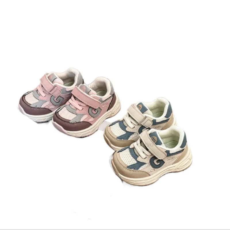 

Size 18-30 Baby Girls' Walking Shoes 2025 Spring Autumn Edition Soft Soled Baby Boys' Sports Shoes Children's Casual Shoes