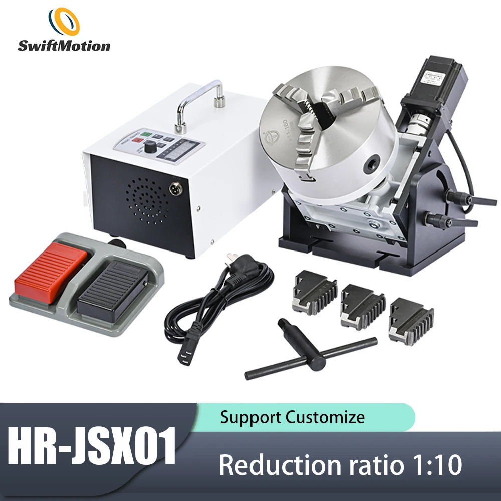 

CNC Precision Speed Control Rotary Welding Table Turntable Positioner Fixture TIG Laser Seam Welding Robot Manipulator Machine
