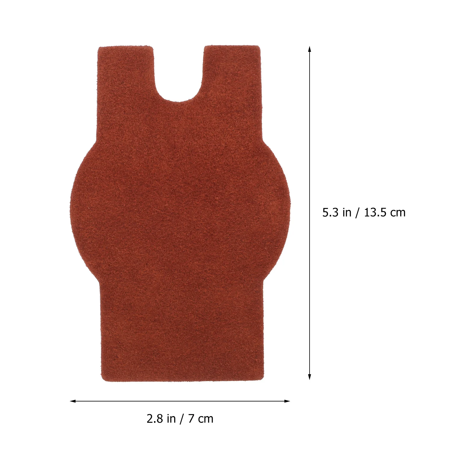 

2 Pcs Erhu Non-slip Mat Musical Instrument Pad Comfortable Anti-slip Anti-skid Cushion Bottom Cowhide