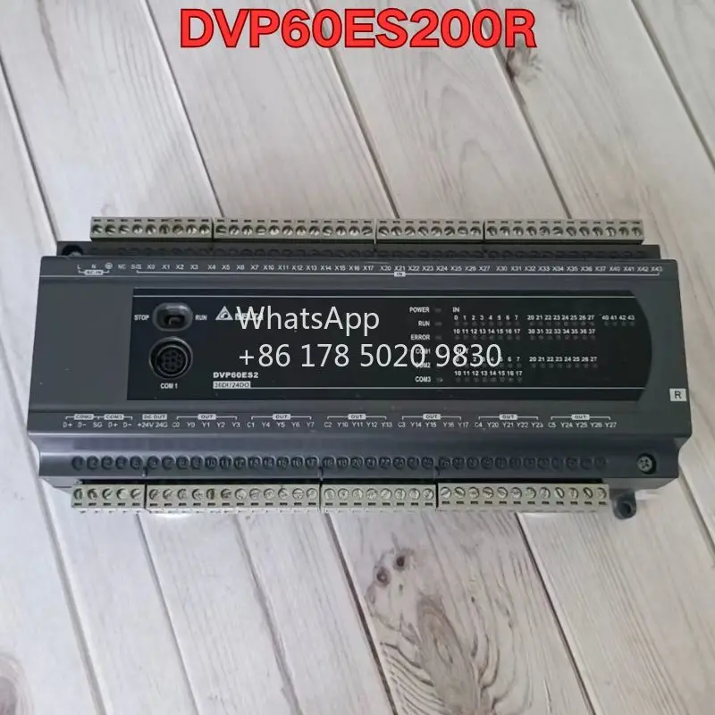 

Second-hand PLC module DVP60ES200R function test is normal