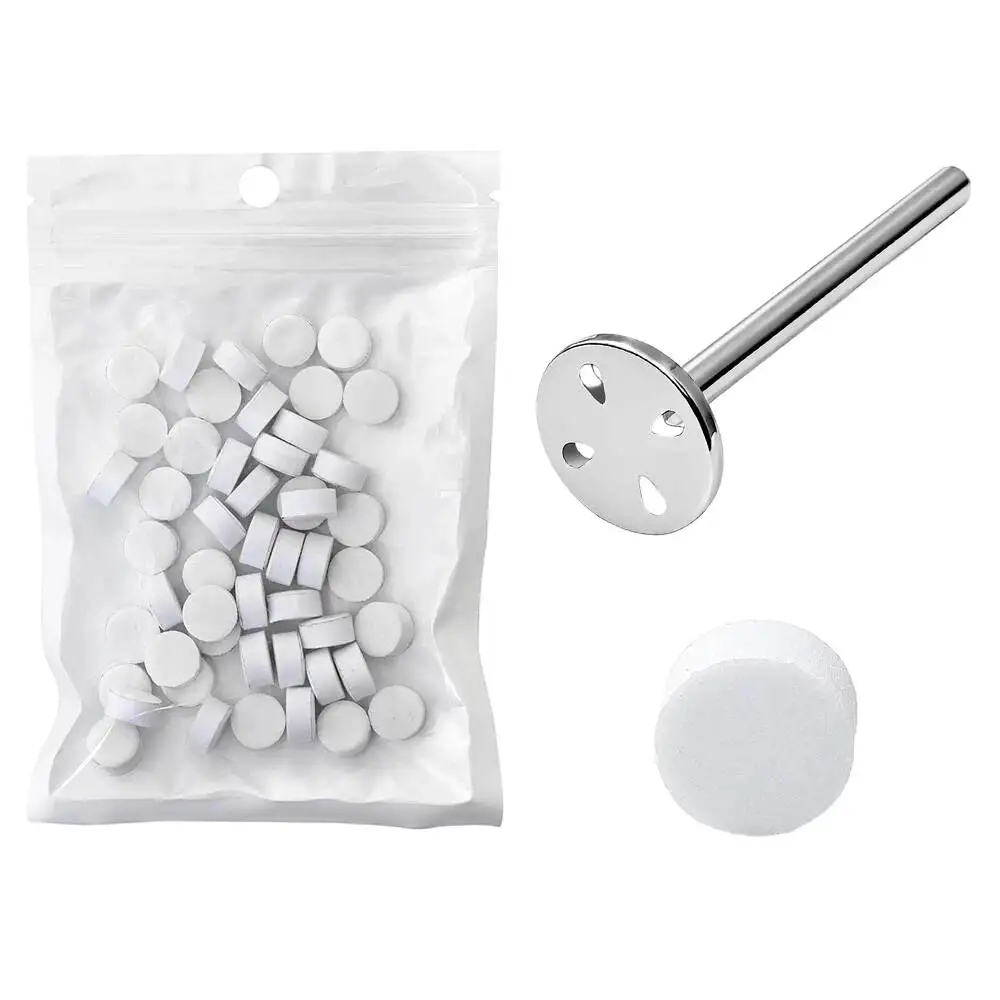 1 Set Stainless Steel Manicure Polishing Bearings&10mm Round Sponge Buffing Pad Nail Drill  Accessories Sandpaper Grinding Tools