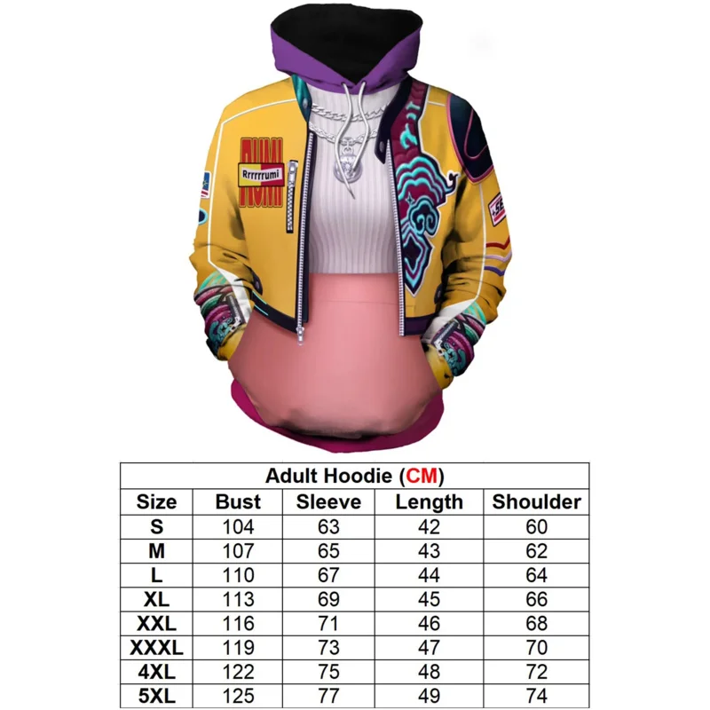 Disfarce de demônio caçador de kpop rumi cosplay roupas com capuz traje dos desenhos animados adulto feminino role play fantasia vestir-se festa mml;47