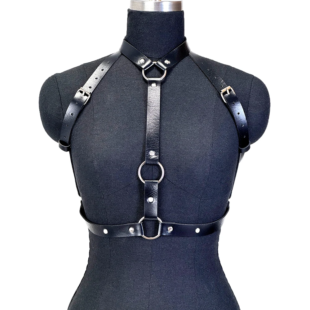 

Women Fashion Belt Punk Leather Waist Belt Corset Goth Fetish Lingerie Decoration Top Corset Top Gothic Clothing Accessorie