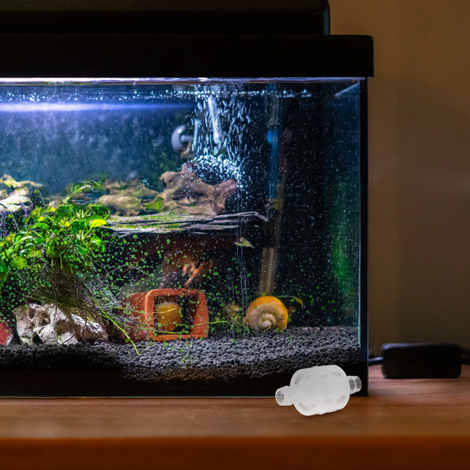 

Aquarium Air Check Plastic Non-Return For Fish Tank Air Pump Backflow Preventer Water Stop Hose Shutoff Valve Aquarium Tubing