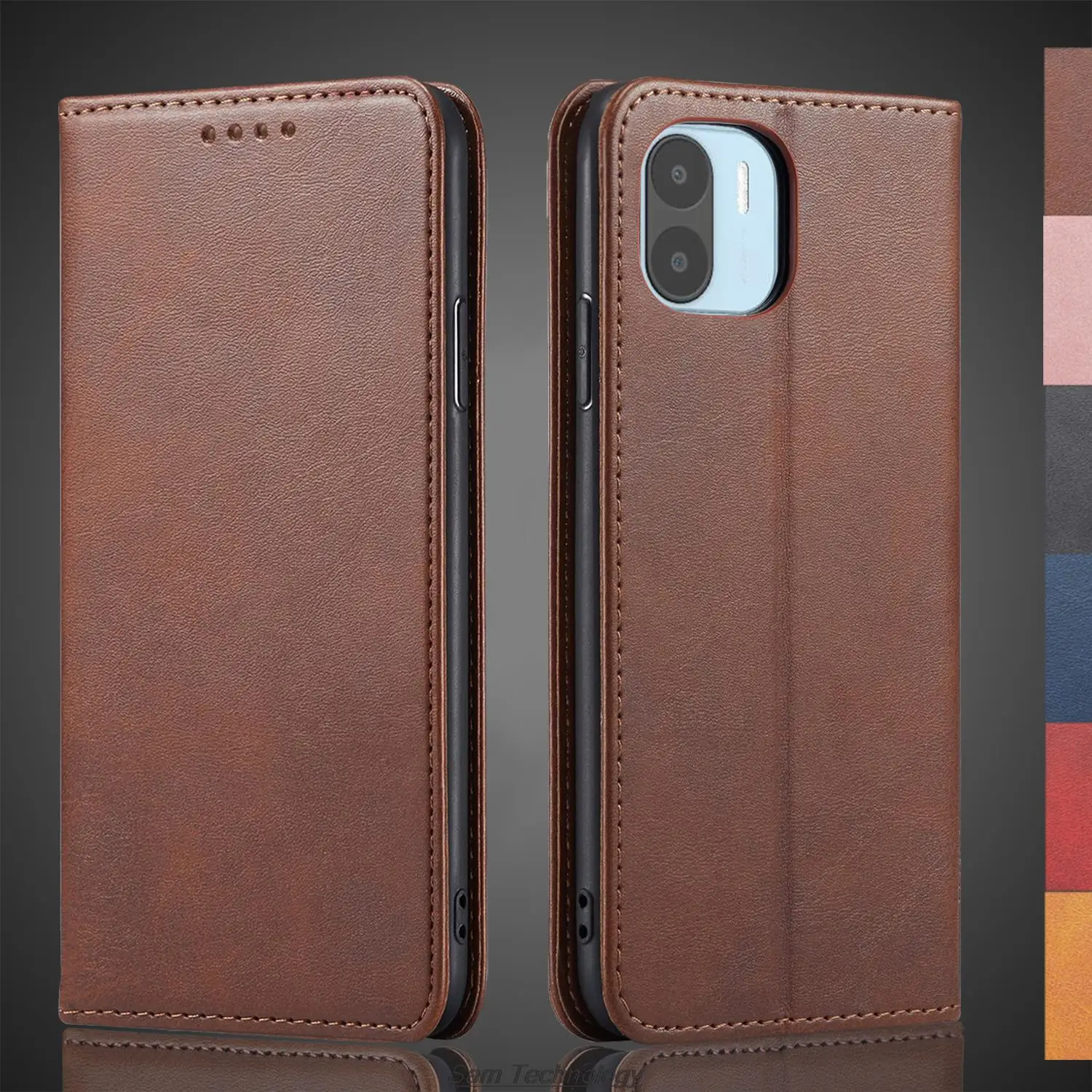 

Magnetic attraction Leather Case for Xiaomi Redmi A1 / Redmi A2 Holster Flip Cover Case Wallet Phone Bags Fundas Coque