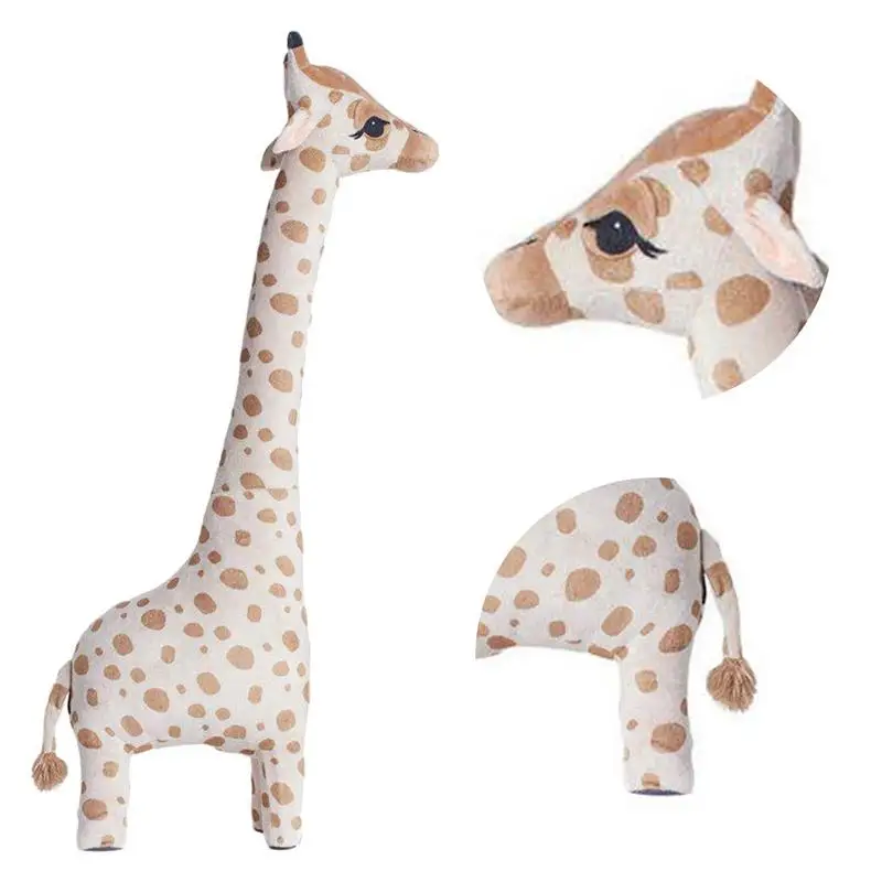 Echtes Leben Giraffe Plüschtiere hochwertige Stofftiere Puppen weichen Raum Dekor 40/67cm Kinder Baby Geburtstag Weihnachts geschenk