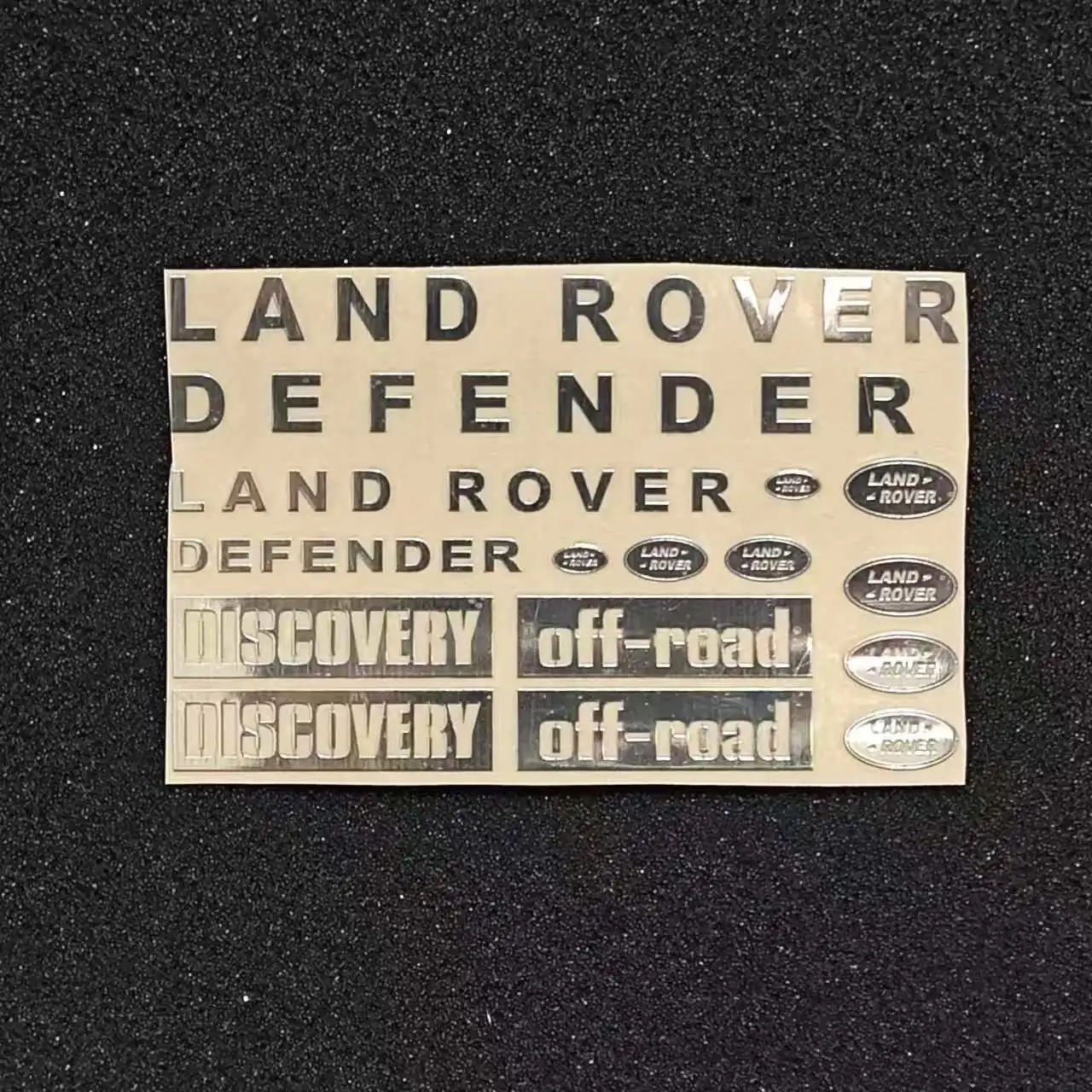 

Model 1/8 metal sticker H8H west metal car emblem metal car emblem climbing car emblem sticker suitable for new MJX