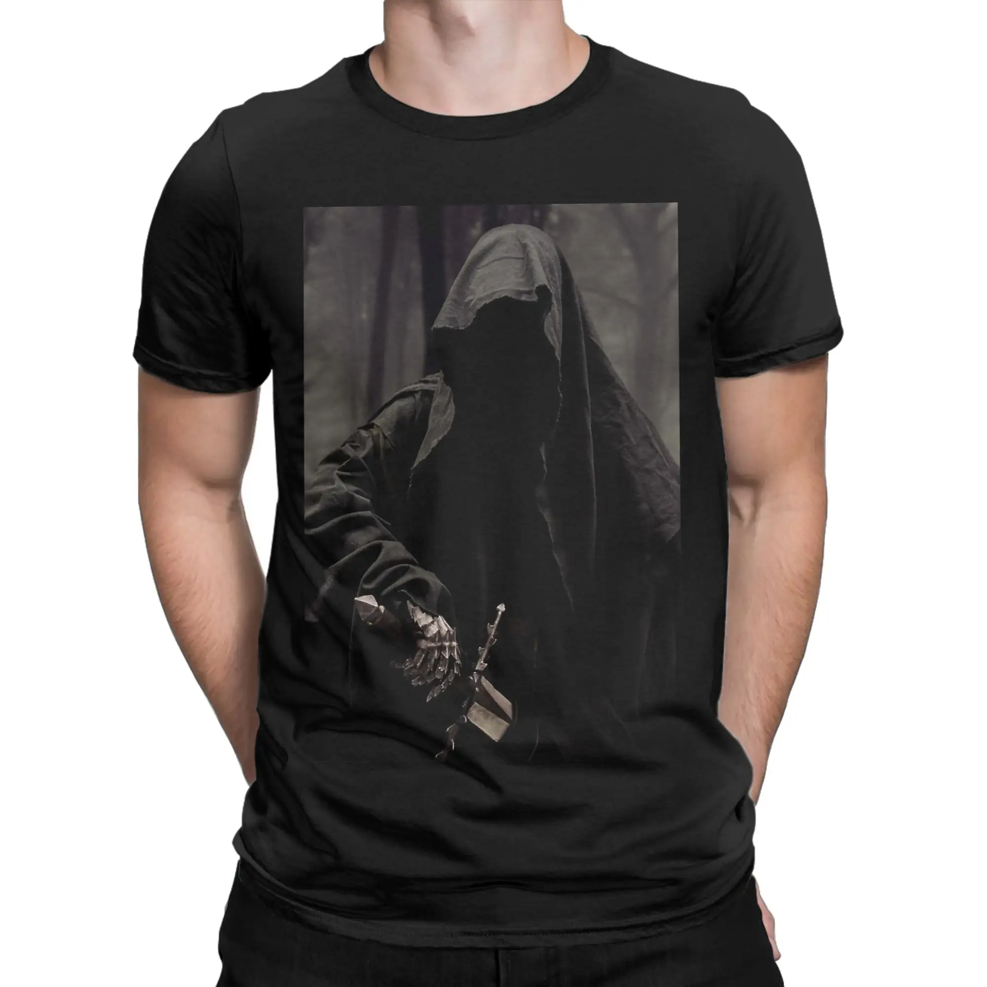 Men's T-Shirts Nazgul L-Lords Of The R-Rings Ringwraith Vintage 100% Cotton Tee Shirt T Shirt Round Neck Clothing Summer