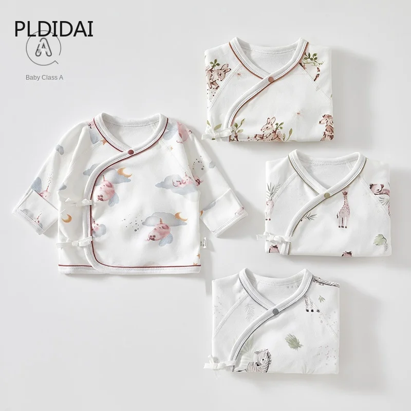 

Newborn baby clothes long sleeve spring and autumn half back clothes newborn baby summer jacket monk clothes spring clothes