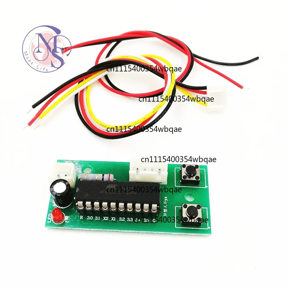 ZOCI-FOR-DC4V-6V Micro Stepper Motor Drive Board, 2 Phase 4 Wire Integrated Speed Controller Replacement Parts