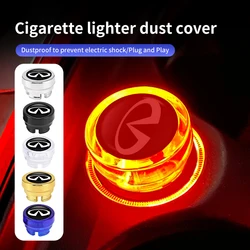 Car Cigar Lighter Dust Cap Power Socket Cover Auto Accessories For Infiniti FX35 Q30 G37 QX70 G35 QX50 QX60 QX80 QX30 JX35 G25