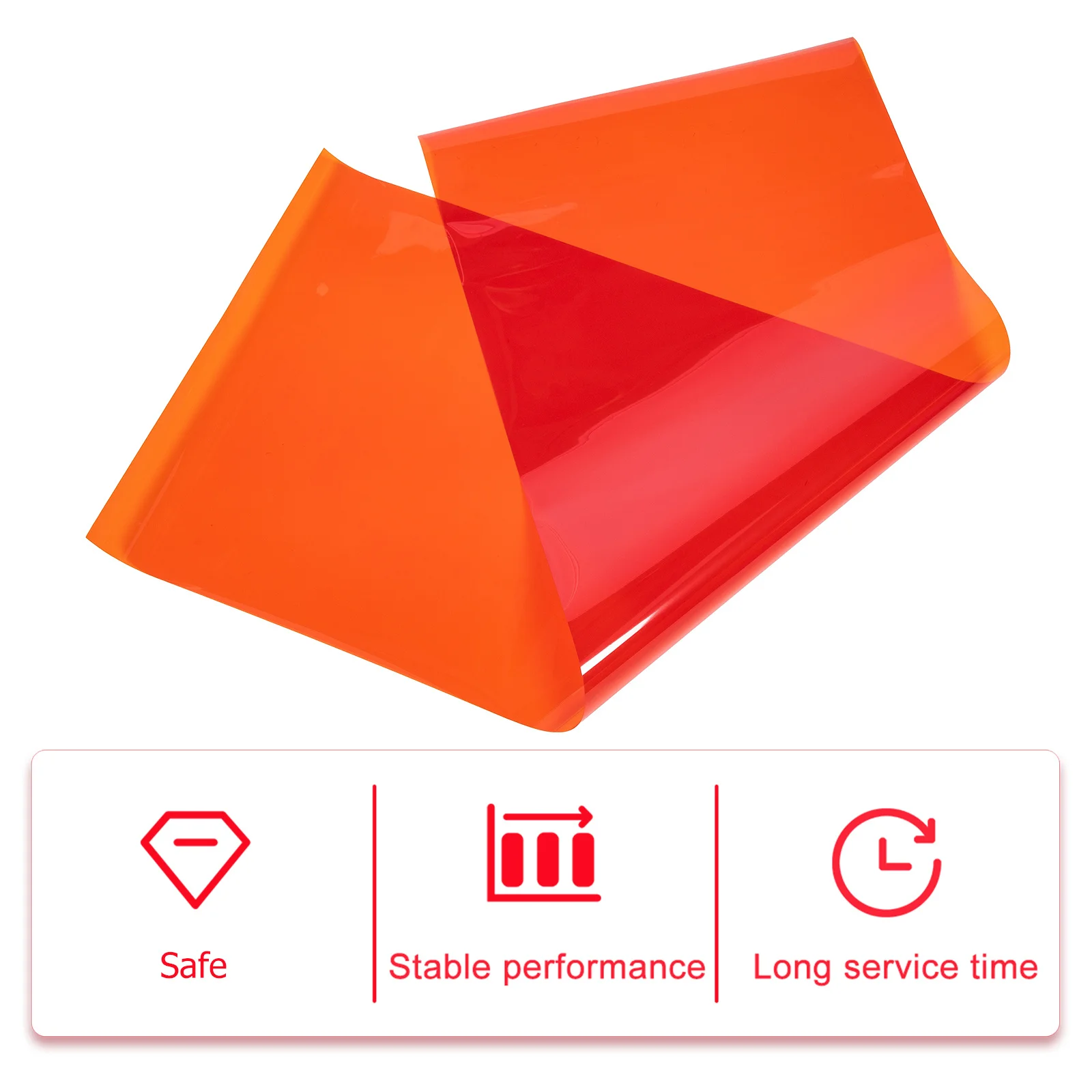 

Sunset Effect Color Filter Pet Colored Lighting Filter for Photography Video Stage Theater Lighting Color Correction