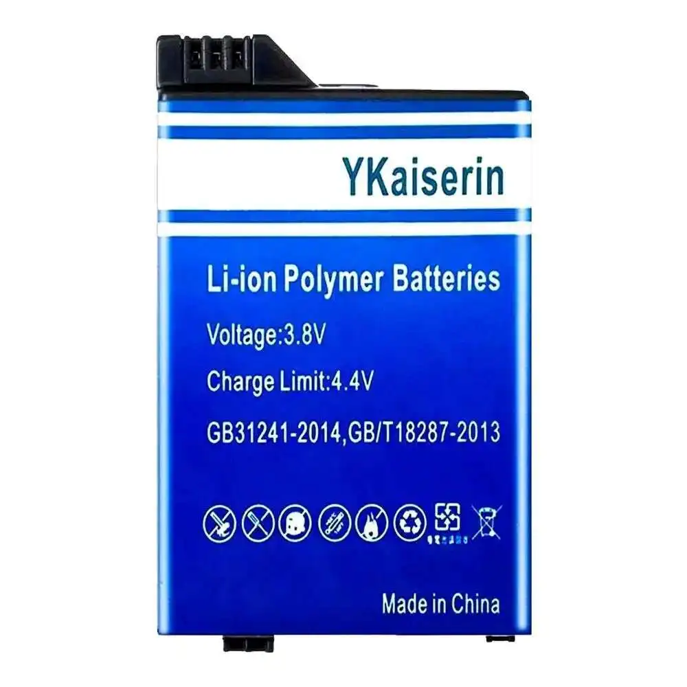 Para batería Psp de alta eficiencia para Sony PSP2000 PSP3000 S110 Gamepad Psp-S110 4400Mah rendimiento duradero