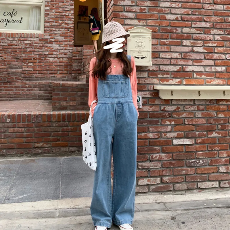 2025 Spring Denim Jumpsuit Women Off Shoulder Rompers Woman Ruched Women's Long Jeans Overalls Streetwear Backlesswide Leg Pants