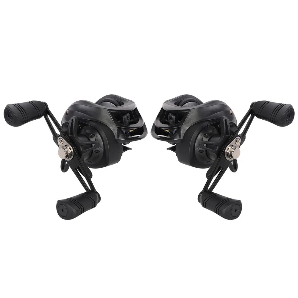 بكرات صب الطعم 7.2/1 نسبة التروس بكرة صب الطعم المعدنية ماكس السحب 10 كجم المياه المالحة والمياه العذبة للمبتدئين ملحقات صيد الأسماك