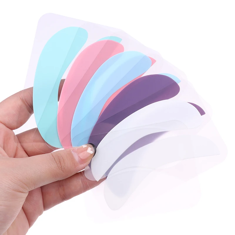 1Pair Eyelash Perm Silicone Eye Pads Eyelash Lash Lifting Curler Patch Tools Under Eye Patches Silicone Reusable Eye Pad