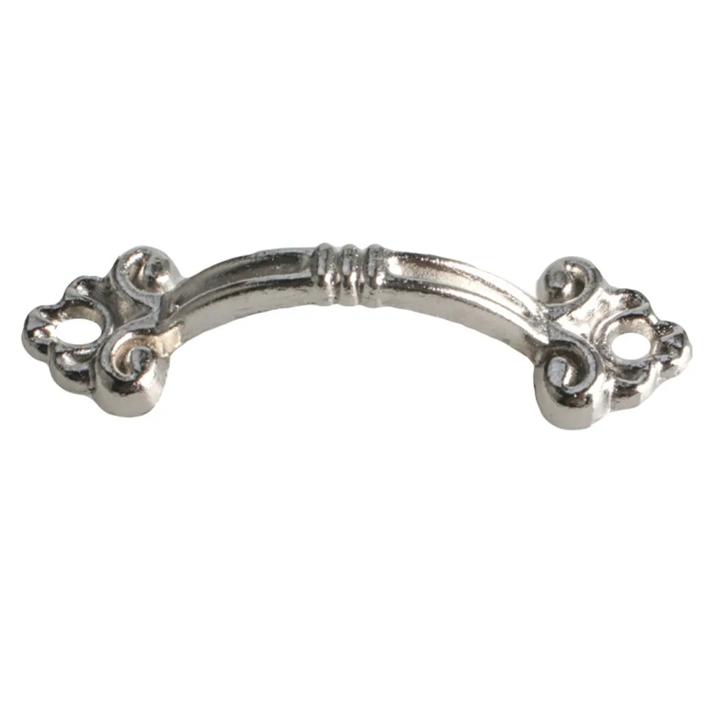 مقبض مقابض لا شيء مقبض صغير صندوق مجوهرات التعبئة والتغليف اكسسوارات العتيقة درج 10 قطعة 48*14 مللي متر لا شيء العلامة التجارية الجديدة