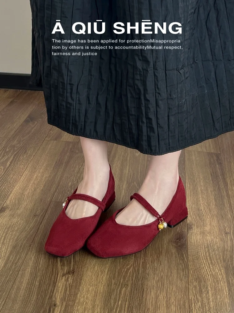 zapatos-de-tacon-grueso-estilo-coreano-version-piel-de-oveja-zapatos-mary-jane-rojos-de-terciopelo-para-mujer-comodos-y-a