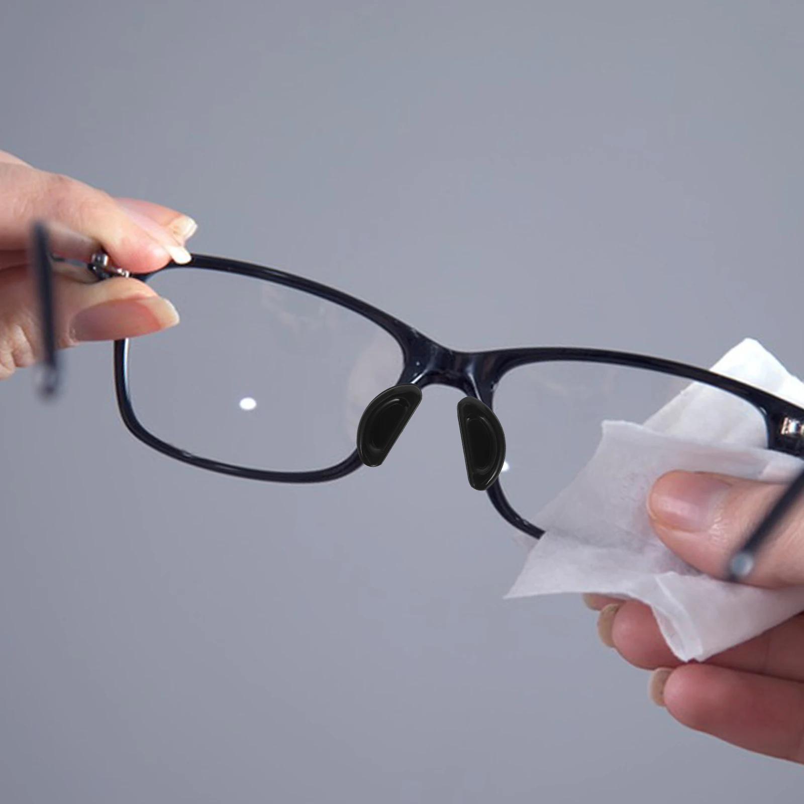 

10 Pairs Nose Pads Anti-pressure Sunglasses Eyeglasses Replacement Repair Kit