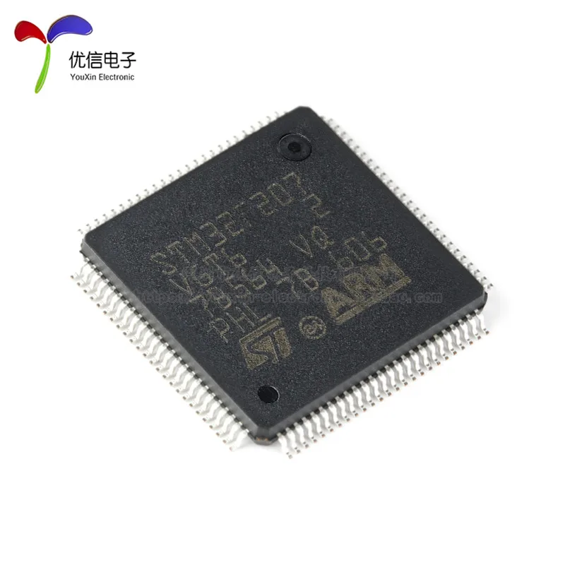 5PCS original authentic STM32F207VGT6 LQFP-100 ARM Cortex-M3 32-bit microcontroller MCU