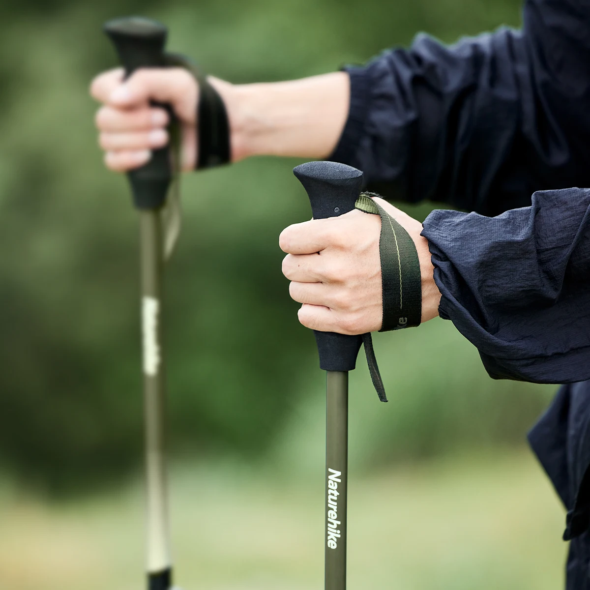 Trekking Pole Carbon - Naturehike Hoar Trek EXT1 Bastone da