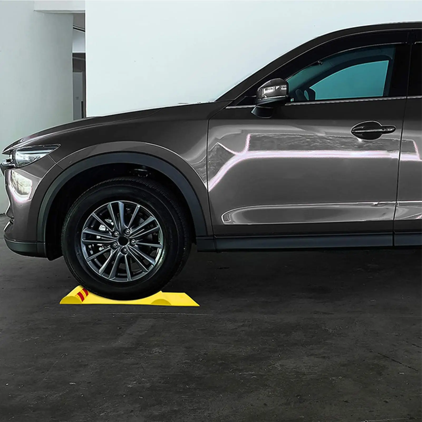 

Garage Car Parking Mat Non-Slip Auto Wheel Chock Positioning Stopper Pads Garage Parking Aid Auto Tire Plug Parking Accessories