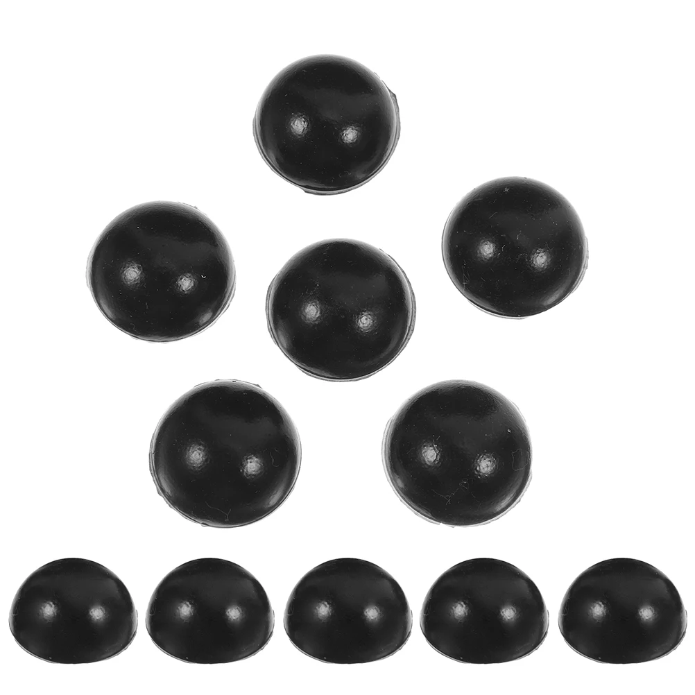 

12 Pcs Ethereal Drum Foot Mat Support Pads Plugs Bottom Accessories Empty Parts Black