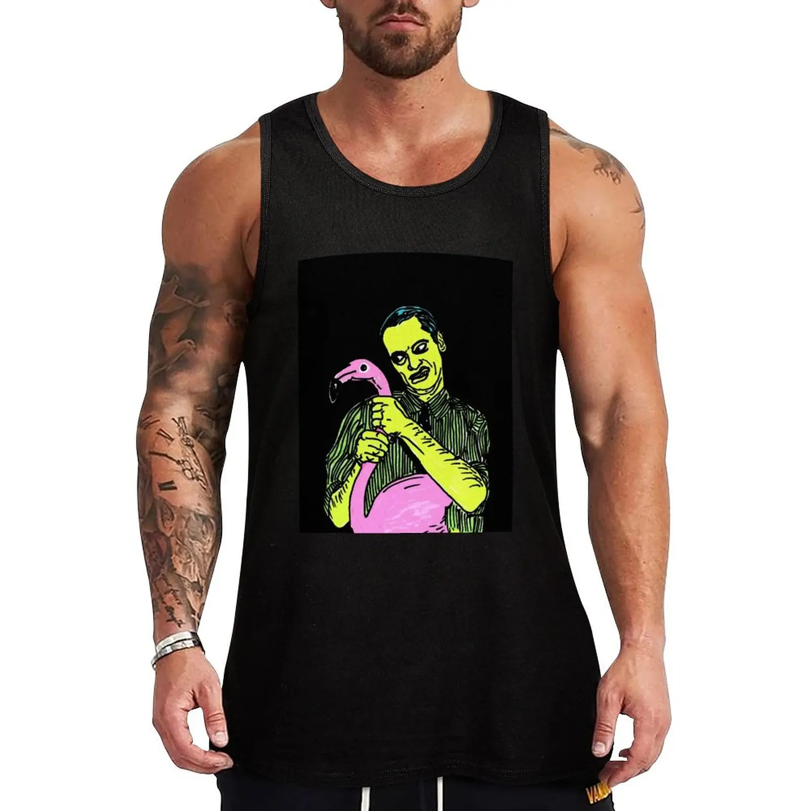 John Waters Tank Top Funny Graphic Tank Top Humor Print Sleeveless