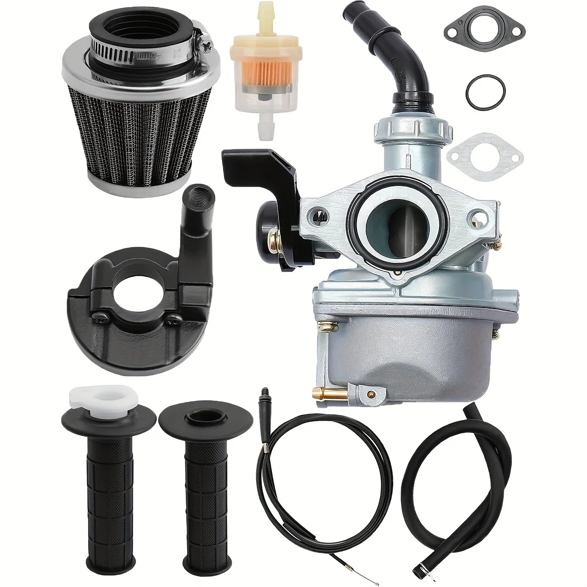 

PZ19 Carburetor Kits for 50cc 70cc 90cc 110cc Off Road Motorcycle Dirt Pit Bike Quad ATV Honda CT90 CT110 CRF50 ST90