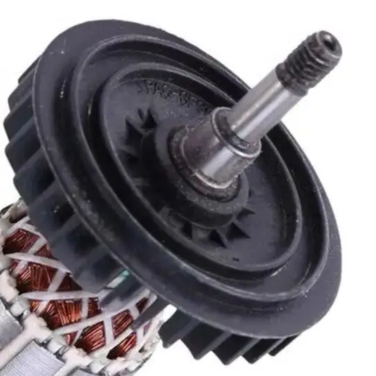 AC220V-240V Armature Rotor Anchor For 9556N B9557HN 9558NB Armature Replacement Workshop Equipment Power Tools