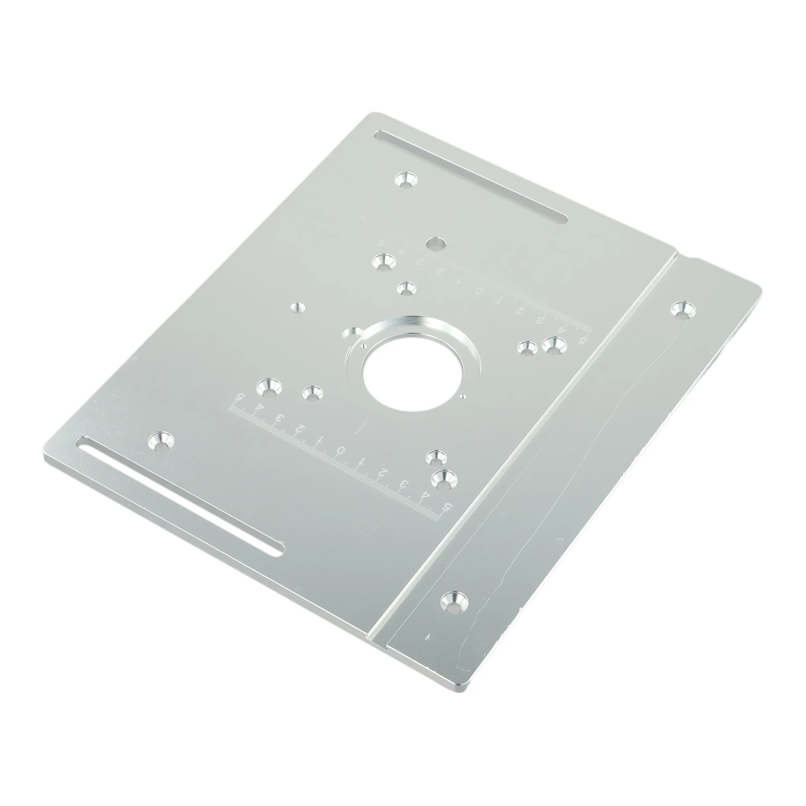 Sleek and Modern Design of the Aluminum Router Table Insert Plate Enhances the Functionality of Your Workshop Setup