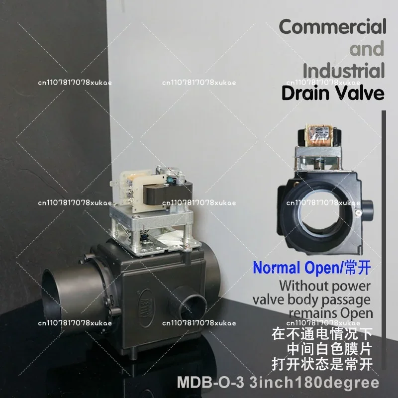 1PCS 3-Inch 180-Degree Washer Valve Drain Pump With Overflow MDB-O-3 For Speed Queen