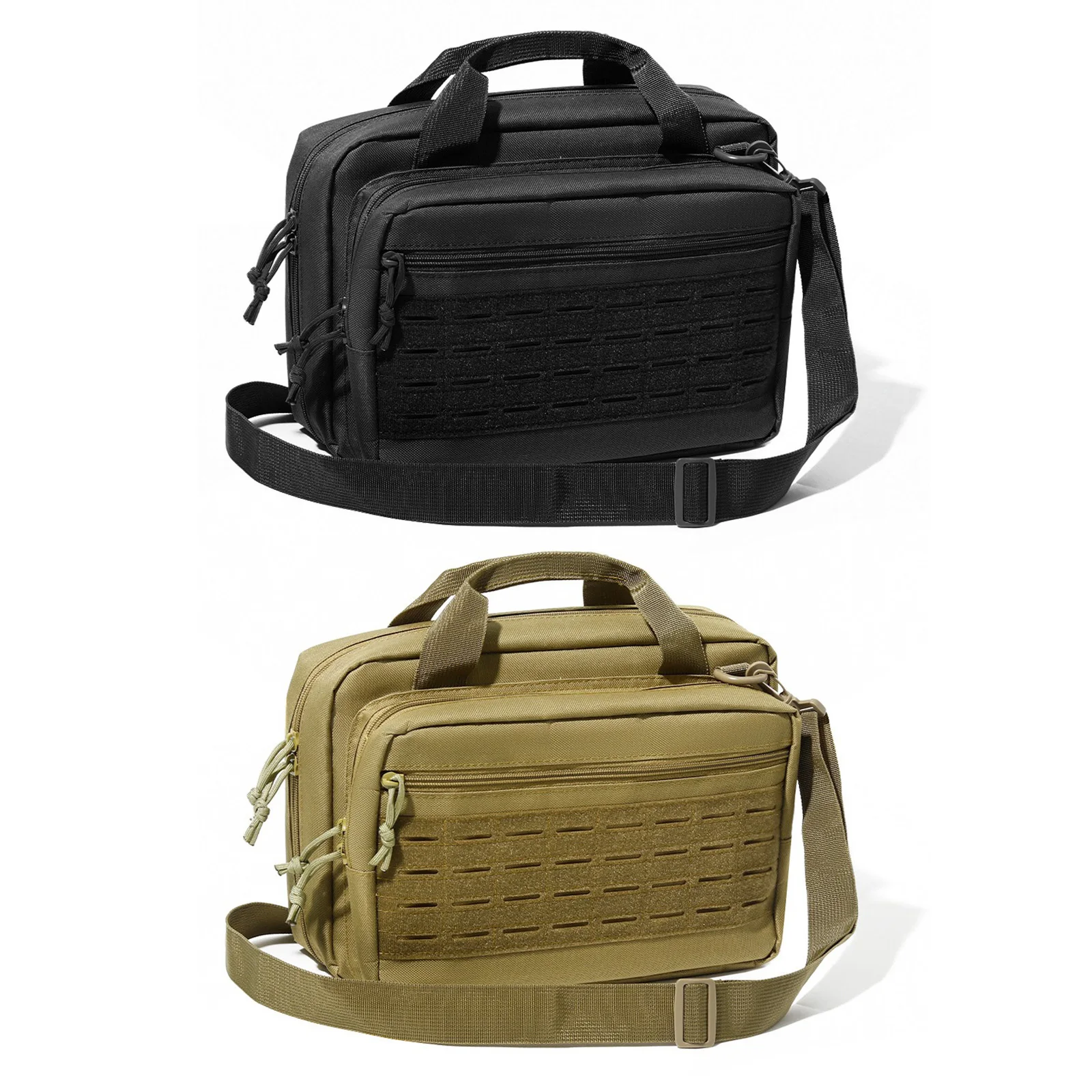 

600D Oxford Cloth Hunting Accessories Tool Bag Lockable Compartment Tactical Messenger Bag