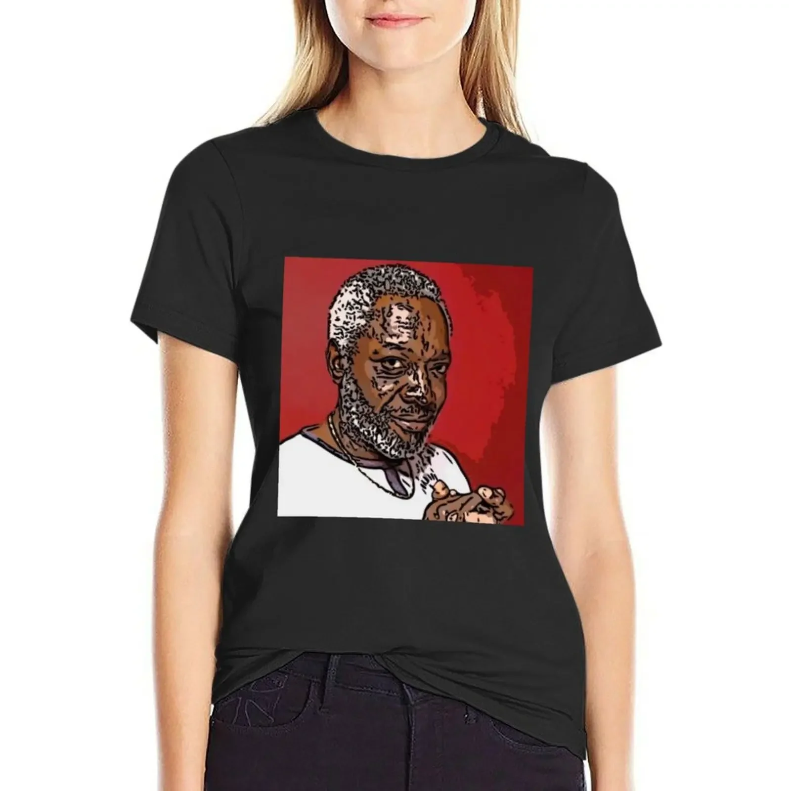 

Jacob Desvarieux T-Shirt quick drying aesthetic clothes summer top cute tops Women's tee shirt