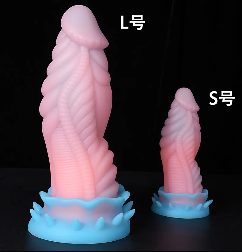 Fantasy Dildo Thick Horse Dildo With Knots G-Spot Big Dragon Dildo With Large Long Anal Plug Adult Sextoy For Men Women Pleasure