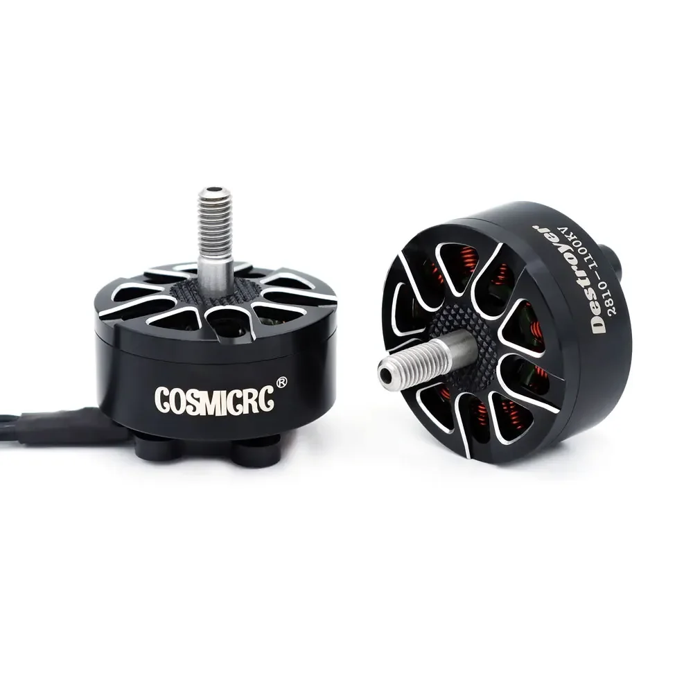 Cosmicrc-Moteur sans balais pour drones de course RC FPV, pièces de bricolage, 2810, 900KV, 1100KV, 4-6S, freKou7, 8"