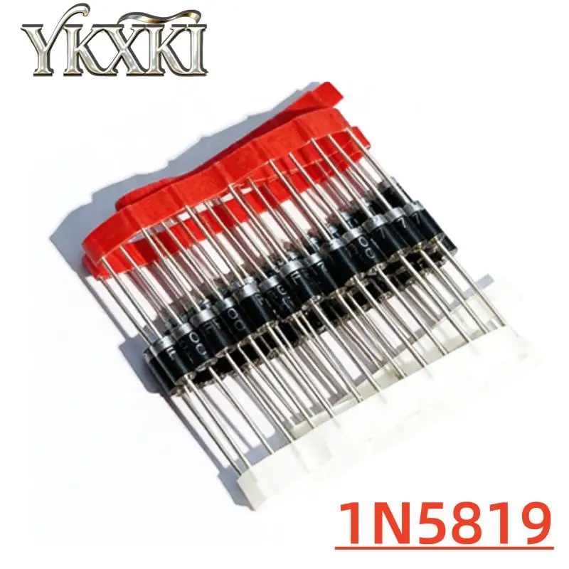 50-100PCS IN5819 1N5819 Diodes DO-41 1A 40V schottky diode  