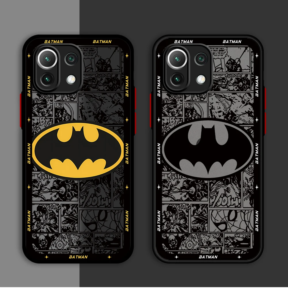 B-Batman Phone Case for Redmi Note 7 8 Pro 8T 9 Pro 9S 10 4G 5G 10 11S 10 11 12 13Pro 10Lite 12 13ProPlus5G 12 13 4G 5G