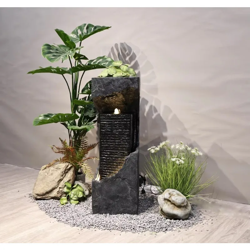 #q-Ecological Purification Fountain Aquatic Plant Filter System With Bio Cleaning For Natural Pond Restorationo*